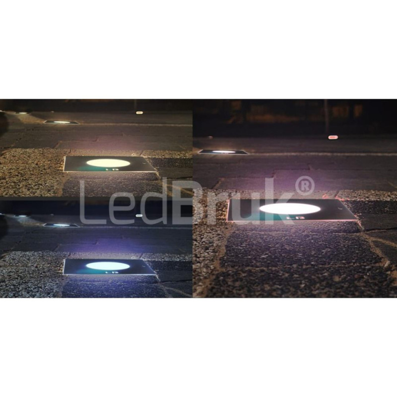 Oprawa Najazdowa Ledbruk Stal Heksagon 24V Cct
