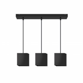CEL ZOSMA 2 SQUARE 840 27W 230V 40st Black X3 ZWIESZANA