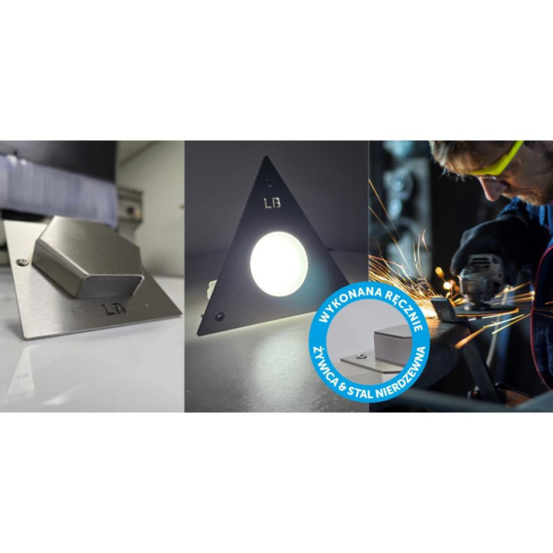 Oprawa Najazdowa Ledbruk Stal 2-Strony 24V Rgb+Cct