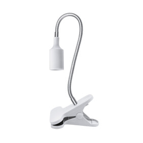 Lampka Biurkowa Planty Clip W 1Xe27 Biała Kobi Design