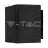 Kinkiet V-TAC BETON G9 LED Kwadrat Ciemny Szary IP20 VT-892