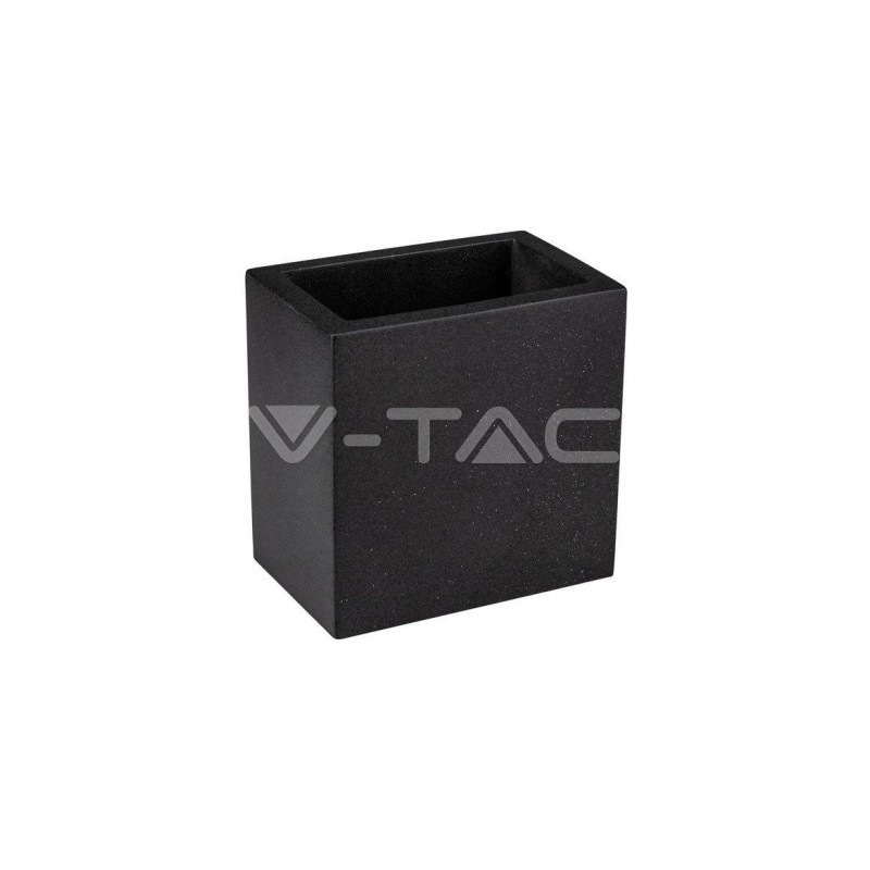 Kinkiet V-TAC BETON G9 LED Kwadrat Ciemny Szary IP20 VT-892