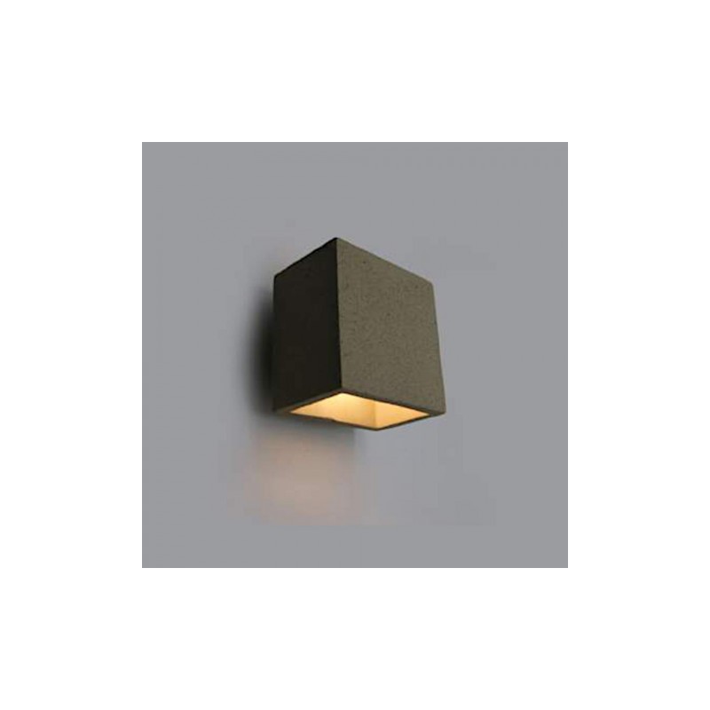 Kinkiet V-TAC BETON G9 LED Kwadrat Jasno Szary IP20 VT-892