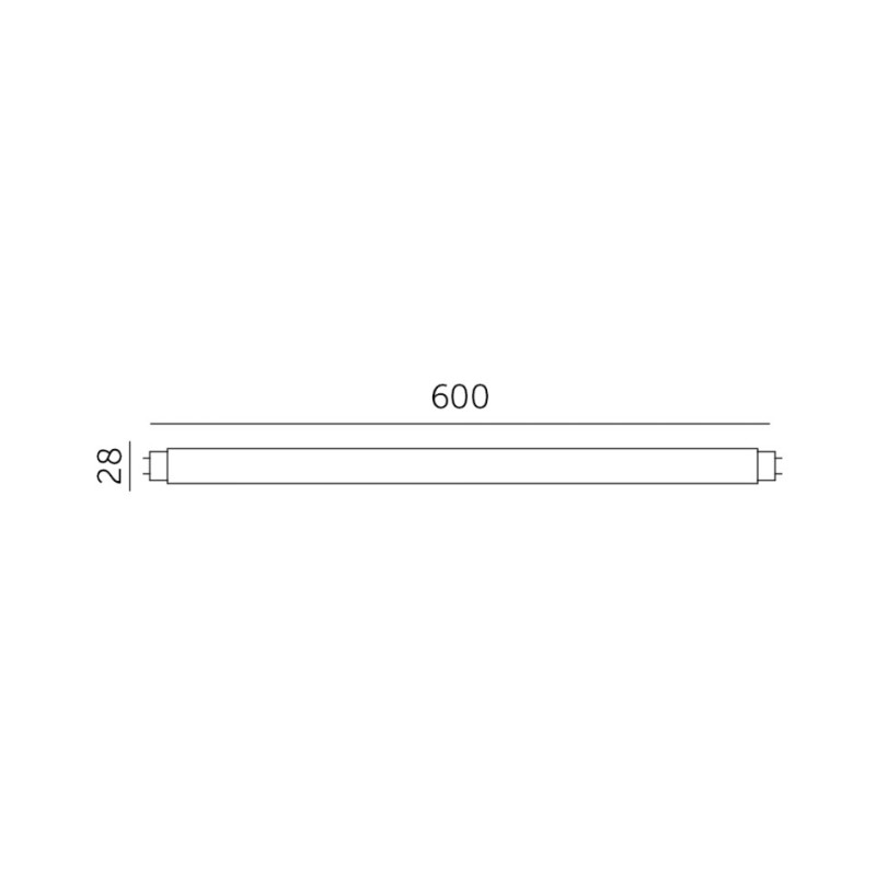 Świetlówka Led T8  9W  60Cm Barwa Neutralna Led2B