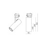 Oprawa Szynowa Led Nextrack Nt4 3 Fazy 38W 24St - Czarna