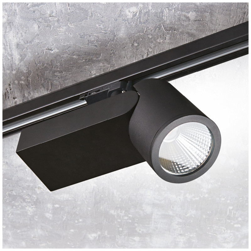 Lampa Szynowa Led Nextrack Nt5 3 Fazy 28W 45St - Czarna