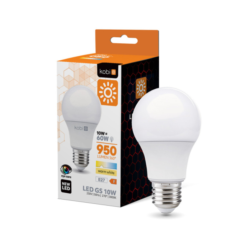 Żarówka Led E27 Gs 10W 810Lm - 3000K