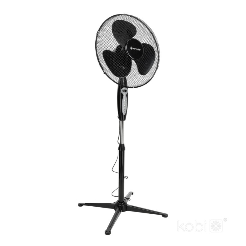 Wentylator Podłogowy Viento-R 45W Czarny