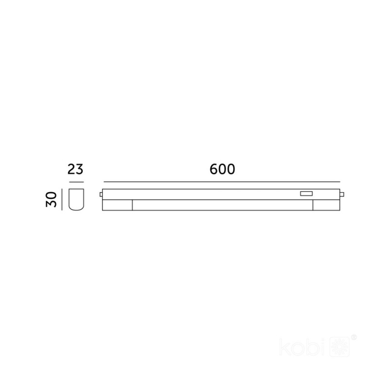 Oprawa Meblowa Led Wl 8W 3Cct Kobi