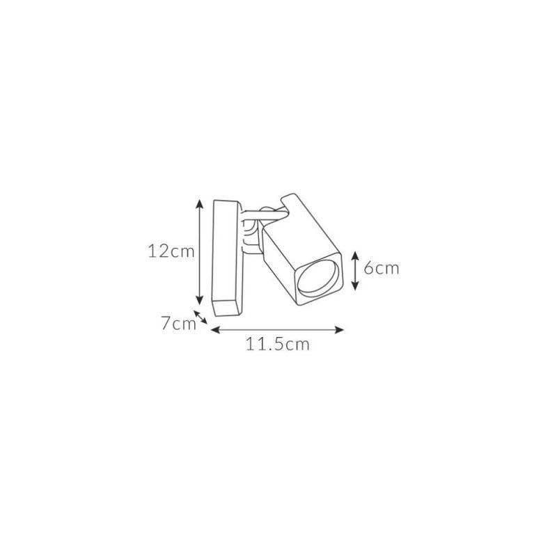 Reflektor DAISY 1 50W - CZARNY
