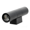 Lampa Ogrodowa Ścienna Querk 3 Czarna Led2B