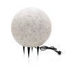 Lampa Ogrodowa Garden Ball M Szary  E27