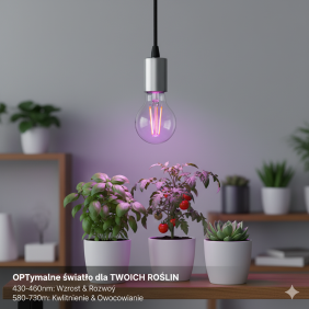 żarówka do doświetlania roślin Led Planty Fgs 8W E27