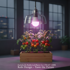 żarówka do uprawy roślin Led Planty Gs 11W E27 1200K Kobi Design