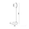 Lampka Biurkowa Led Visua Desk 5W Szara Led2B