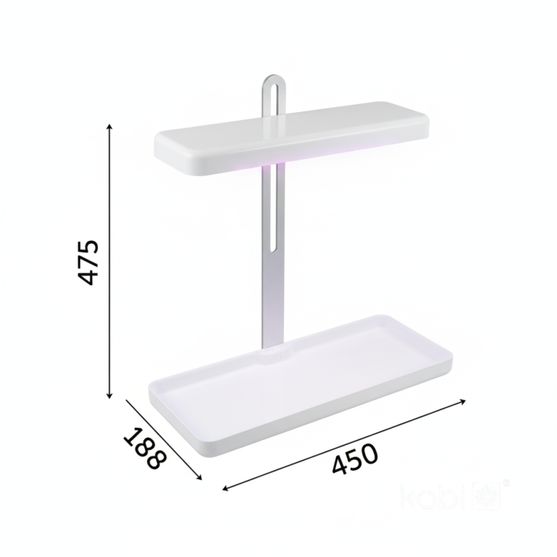 lampy do doświetlania roślin Led Bloom 20W 3500K Kobi Design 001456 wymiary
