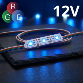 Moduł RGB Led GOQ Samsung 3xLed Rgb 19-3271-09