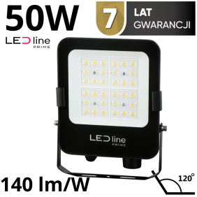 Profesjonalny halogen Led Line Prime Floodlight 50W 7000Lm 120° 200210