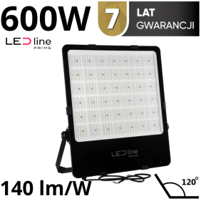 Najmocniejszy naświetlacz Led Line Prime Floodlight 600W 84000Lm 120°