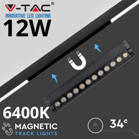 Lampa do szyny magnetycznej Serii Agata Sku 10262 V-Tac 12W