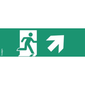 Piktogram Schody / Wyjście W Prawo W Górę Do Orion - Or2 (300X100Mm) / Logo / 85001