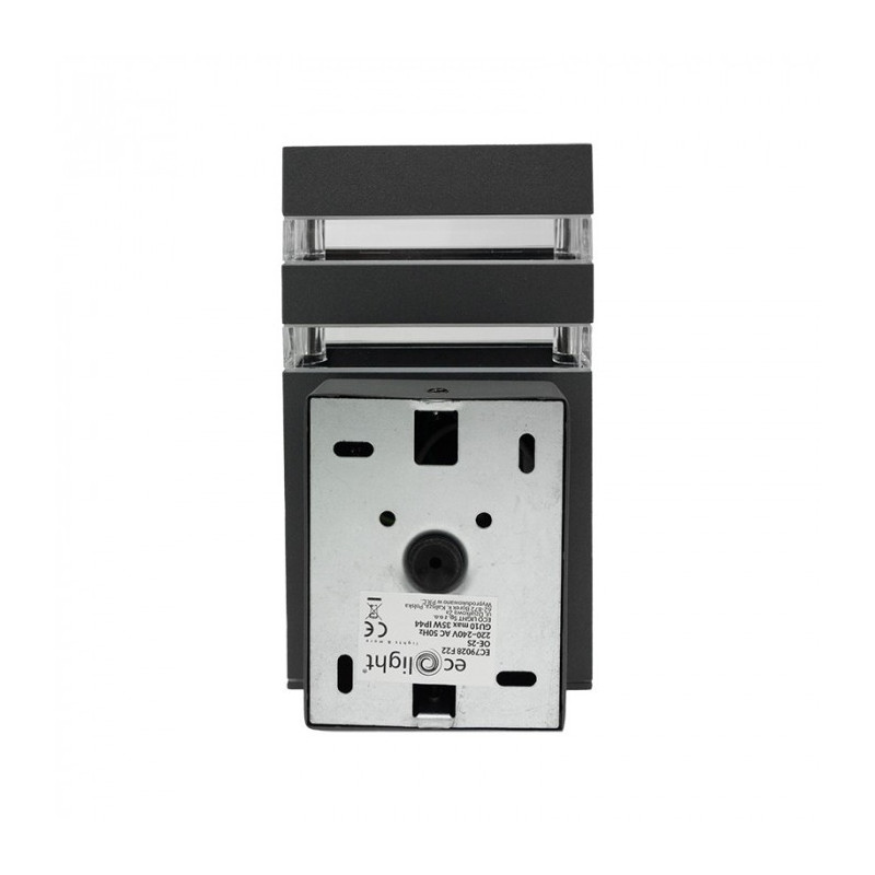 Oprawa Elewacyjna Oe-2S 1Xgu10 Ip54 Antracyt