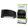 Oprawa Elewacyjna Oe-5 1Xe27 Ip54 Czarny