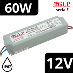 Zasilacz 12V 60W Hermetyczny Gpv-60-12E Ip67