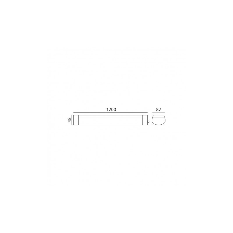 Oprawa LED CORTEZ 2 60W barwa NEUTRALNA