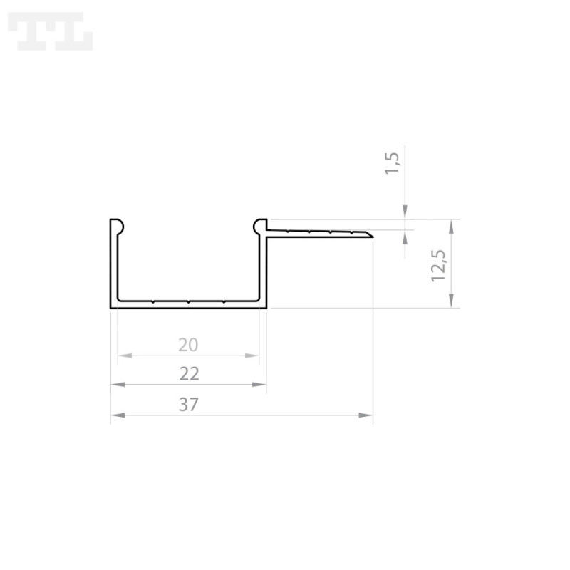 Profil Led Gk14-3 1/2