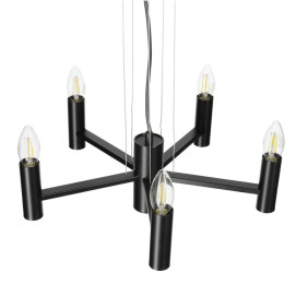 Lampa Fokus 5 Czarny
