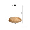 Lampa Wisząca Boho Bindum 1Xe27 Kobi Design