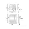 Naświetlacz Solar Led Mhcs 10W 2Cct Ip65 Kobi Premium