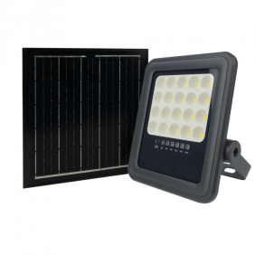 Naświetlacz Led Abs 50W 4000K Z P. Solarnym