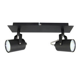 Oprawa Sufitowa Venice B-2L 2Xgu10 Czarna Jvs