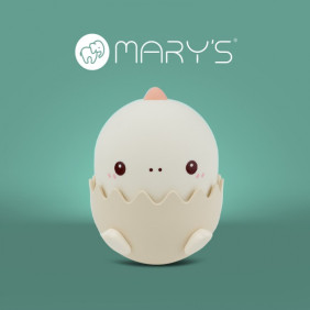 Mary's Lampka Nocna Led Baby Dino Różowy
