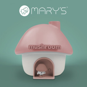 Mary's Nawilżacz Powietrza Led Grzybek Różowy