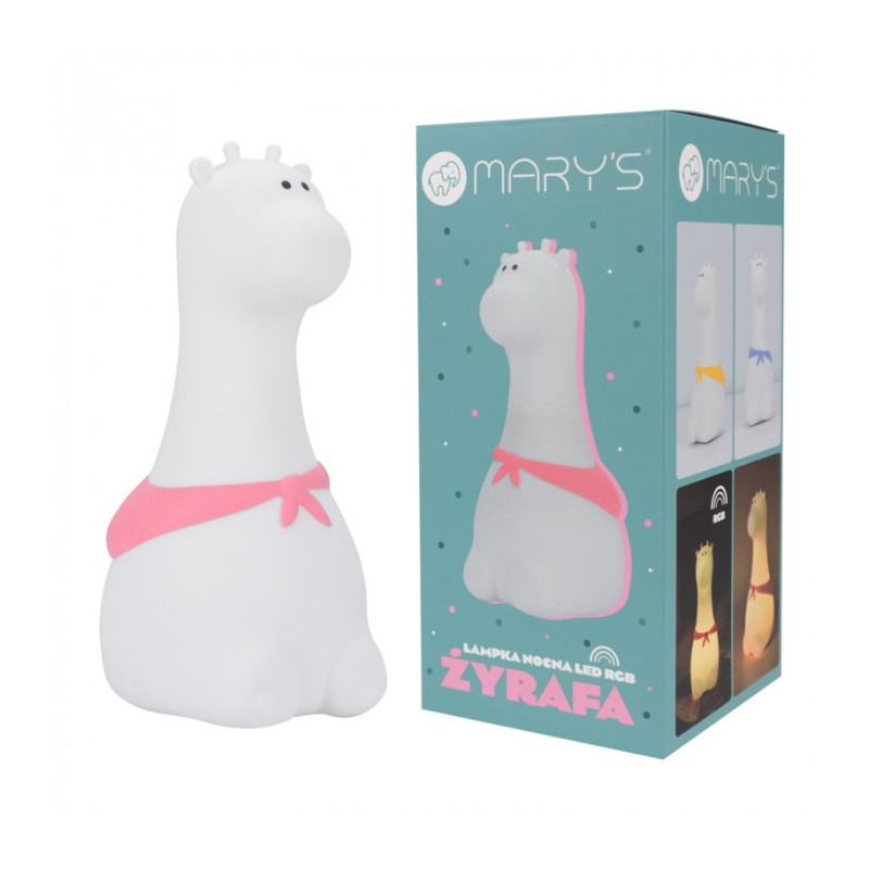 Mary's Lampka Nocna Led Rgb Żyrafa