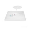 Plafon Led Nivera Square 12W 3Cct Lx Ip54 Biały Kobi Premium