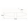 Kinkiet łazienkowy K-L8905-2W z serii AQUA CHROM 2xE14
