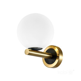 Kinkiet Globe Elegance Bl Gold K
