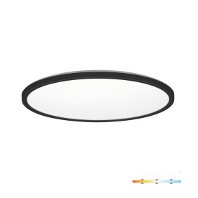 Plafon Led Nivera Circle 24W 3Cct Ip54 Czarny Kobi Premium