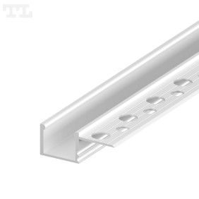 Profil Led Gk Z Jednym Uchem Gk18-3 1/2 Biały Ral9003 2 M