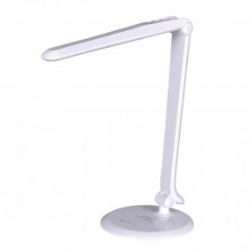 Lampka biurkowa nowoczesna biała 8W K-BL1201 z serii DUO - 5300K
