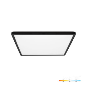 Plafon Led Nivera Square 18W 3Cct Ip54 Czarny Kobi Premium