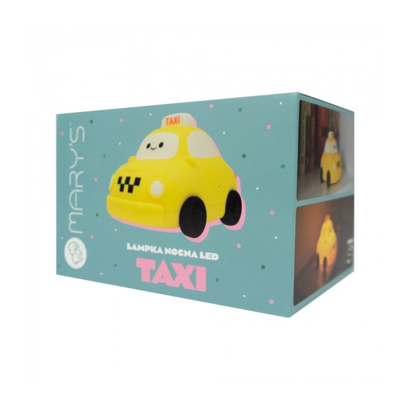 Mary's Lampka Nocna Led Taxi