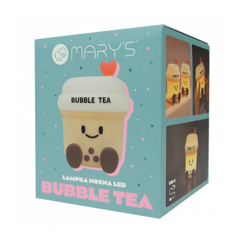 Mary's Lampka Nocna Led Bubble Tea