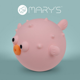 Mary's Lampka Nocna Led Rybka Rozdymka Różowa