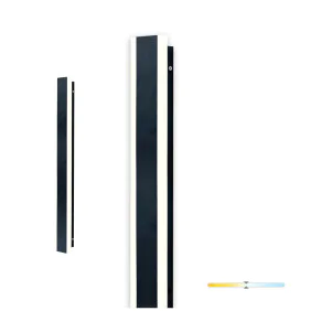 Kinkiet Ogrodowy Led Mirana S 12W 60Cm 4000K Ip44 Czarny Kobi