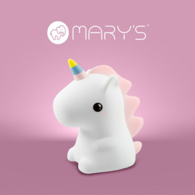 Mary's Lampka Nocna Led Rgb Jednorożec